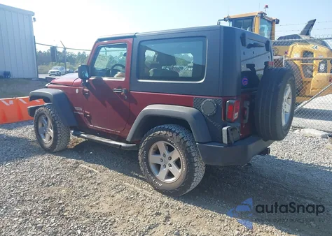 2010 Jeep Wrangler Sport z USA, uszkodzony, nr VIN 1J4AA2D17AL112952